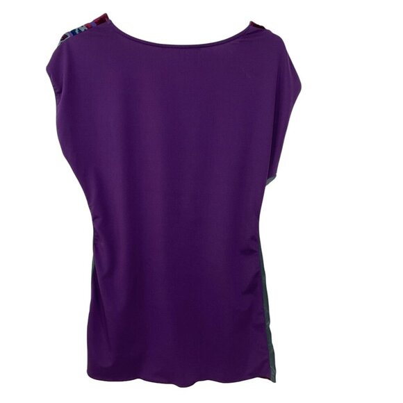 Vintage y2k Hale Bob Babydoll Top Size S Ribbon‎ Fairy Embellished Silk Blend - Picture 3 of 6